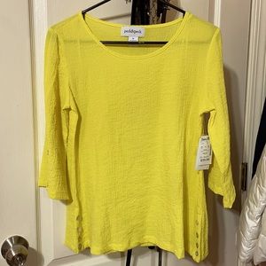 Mid-sleeve yellow too (brand new)
